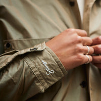 Sillage Rib Blouson, Limonta Nylon Khaki