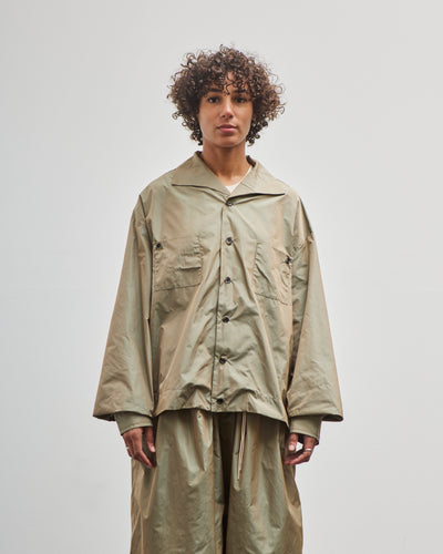Sillage Rib Blouson, Limonta Nylon Khaki