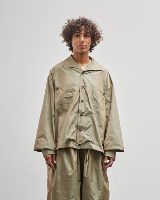 Sillage Rib Blouson, Limonta Nylon Khaki
