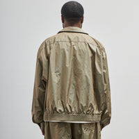 Sillage Unisex Rib Blouson, Limonta Nylon Khaki