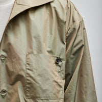 Sillage Unisex Rib Blouson, Limonta Nylon Khaki