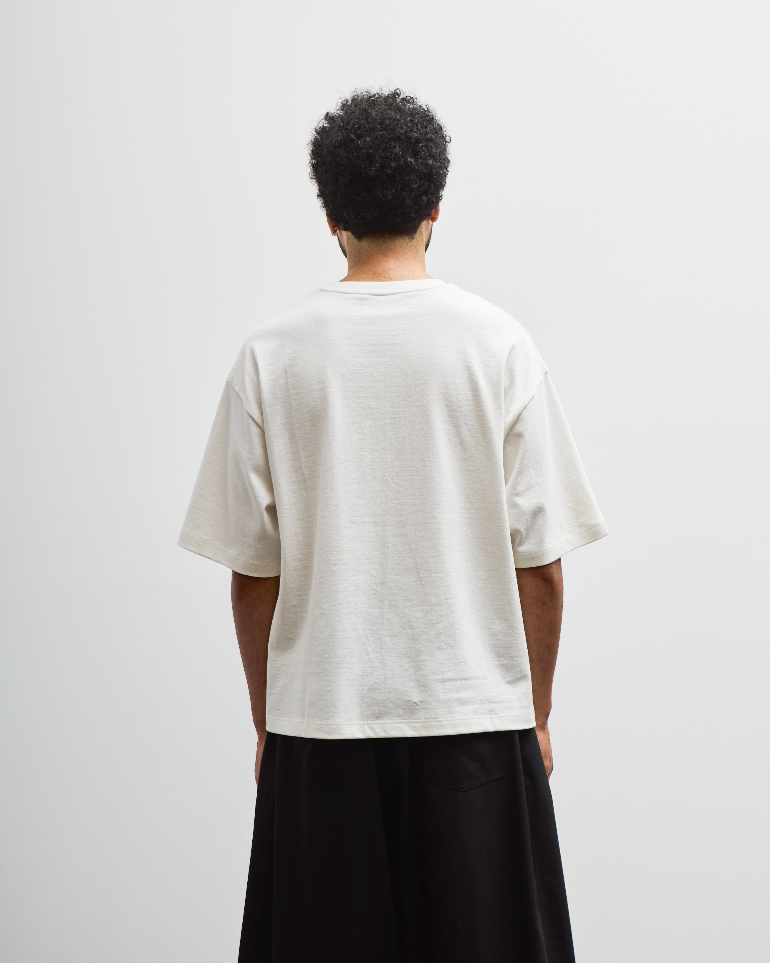 Sillage SS Tee Shorter Length, Natural – Glasswing