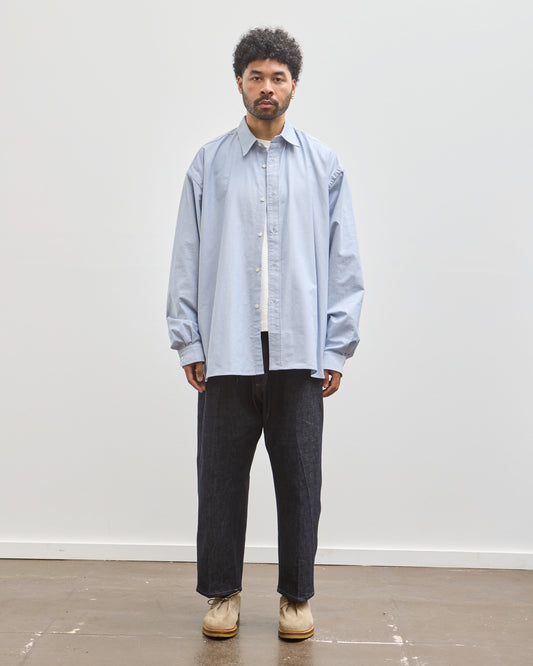 Sillage Wide Shirt, Blue