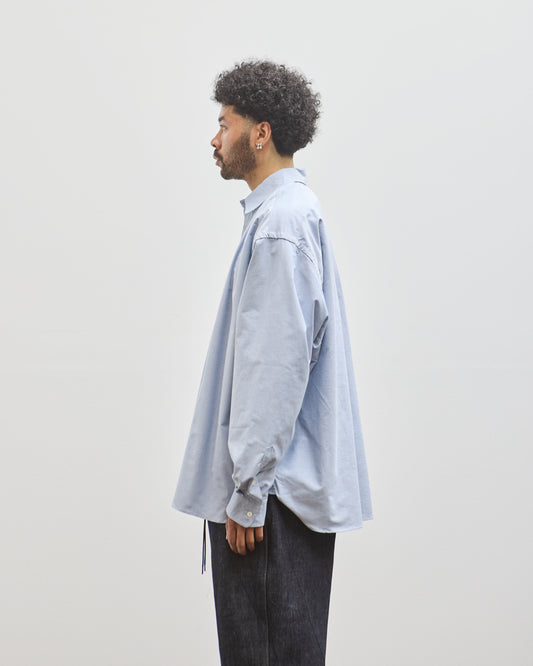 Sillage Wide Shirt, Blue