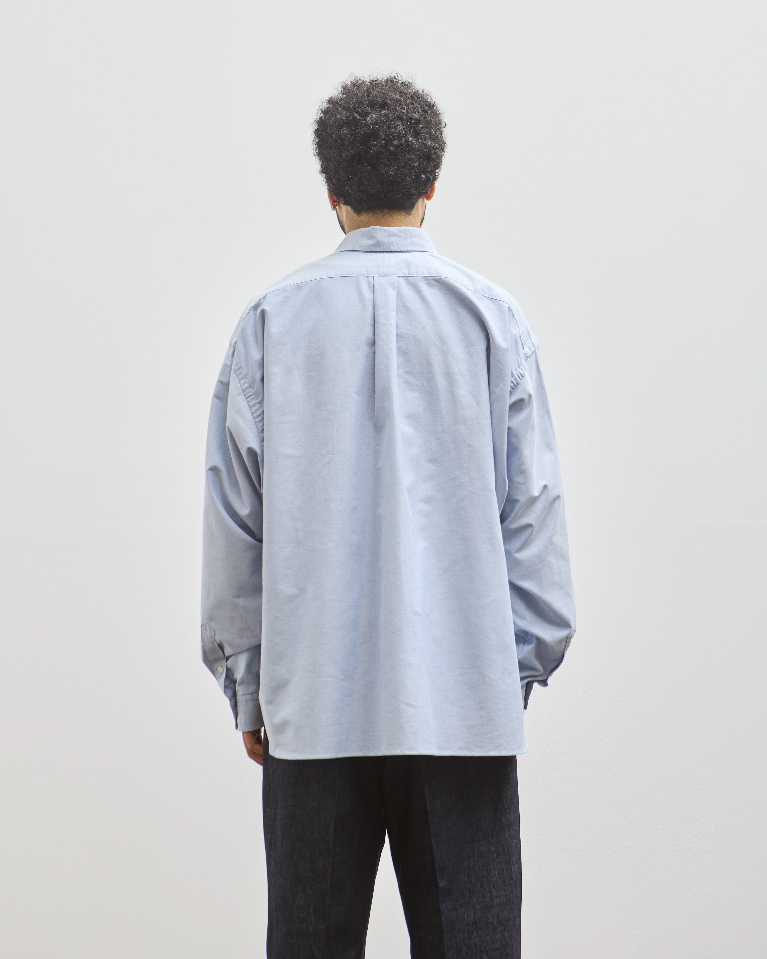 Sillage Wide Shirt, Blue – Glasswing