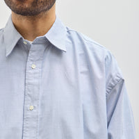 Sillage Wide Shirt, Blue