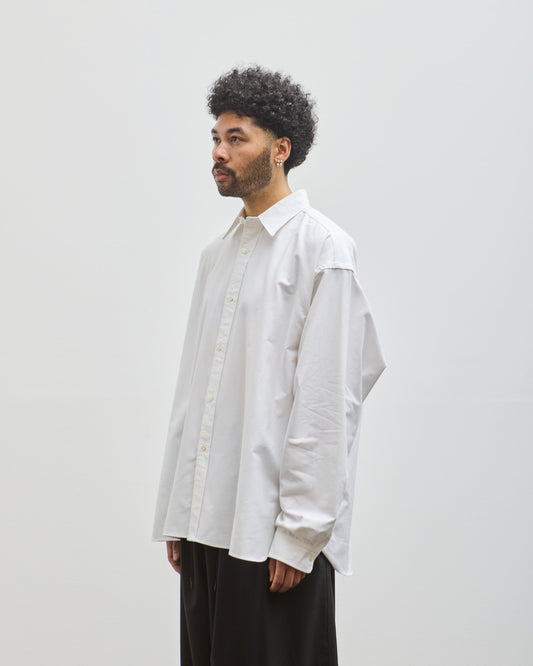 Sillage Wide Shirt, White