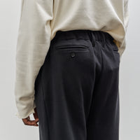 Sillage French Terry Baggy Trousers, Black