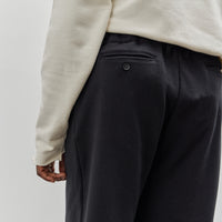 Sillage French Terry Baggy Trousers, Black