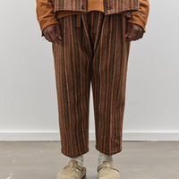 Sillage Baggy Pant, Orange Stripe