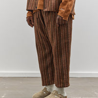 Sillage Baggy Pant, Orange Stripe