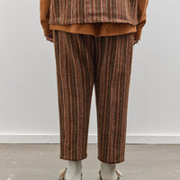 Sillage Baggy Pant, Orange Stripe