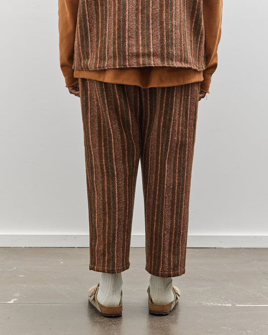 Sillage Baggy Pant, Orange Stripe