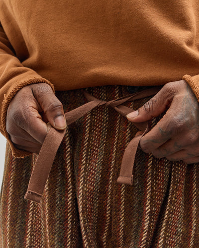 Sillage Baggy Pant, Orange Stripe