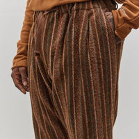 Sillage Baggy Pant, Orange Stripe