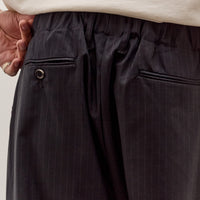 Sillage Baggy Trousers, Black Stripe