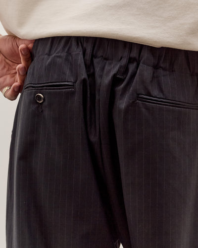 Sillage Baggy Trousers, Black Stripe