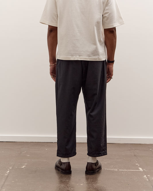 Sillage Baggy Trousers, Black Stripe