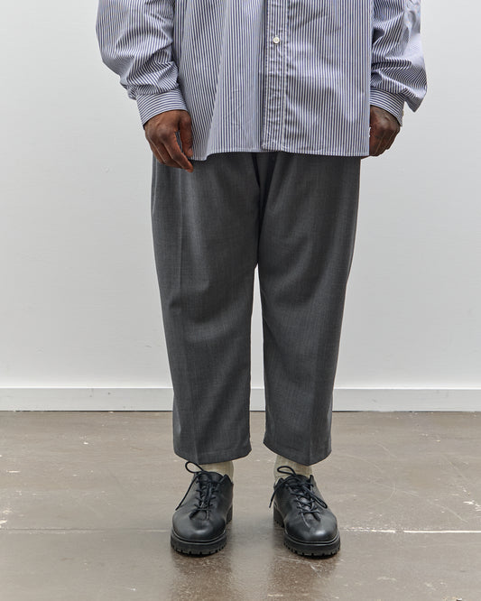 Sillage Baggy Trousers, Grey Twill