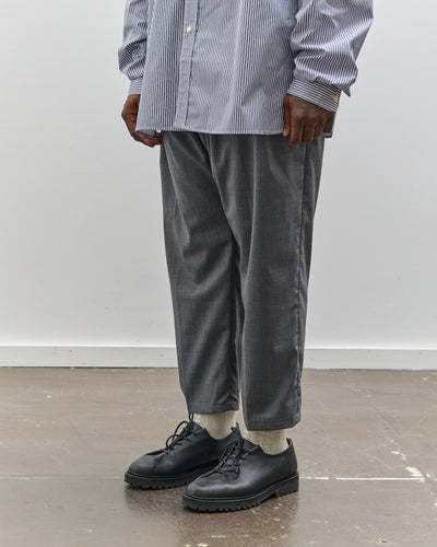 Sillage Baggy Trousers, Grey Twill