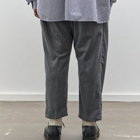 Sillage Baggy Trousers, Grey Twill