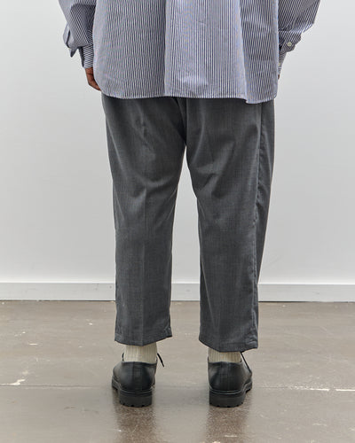 Sillage Baggy Trousers, Grey Twill