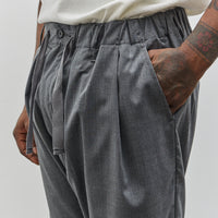 Sillage Baggy Trousers, Grey Twill