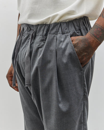 Sillage Baggy Trousers, Grey Twill