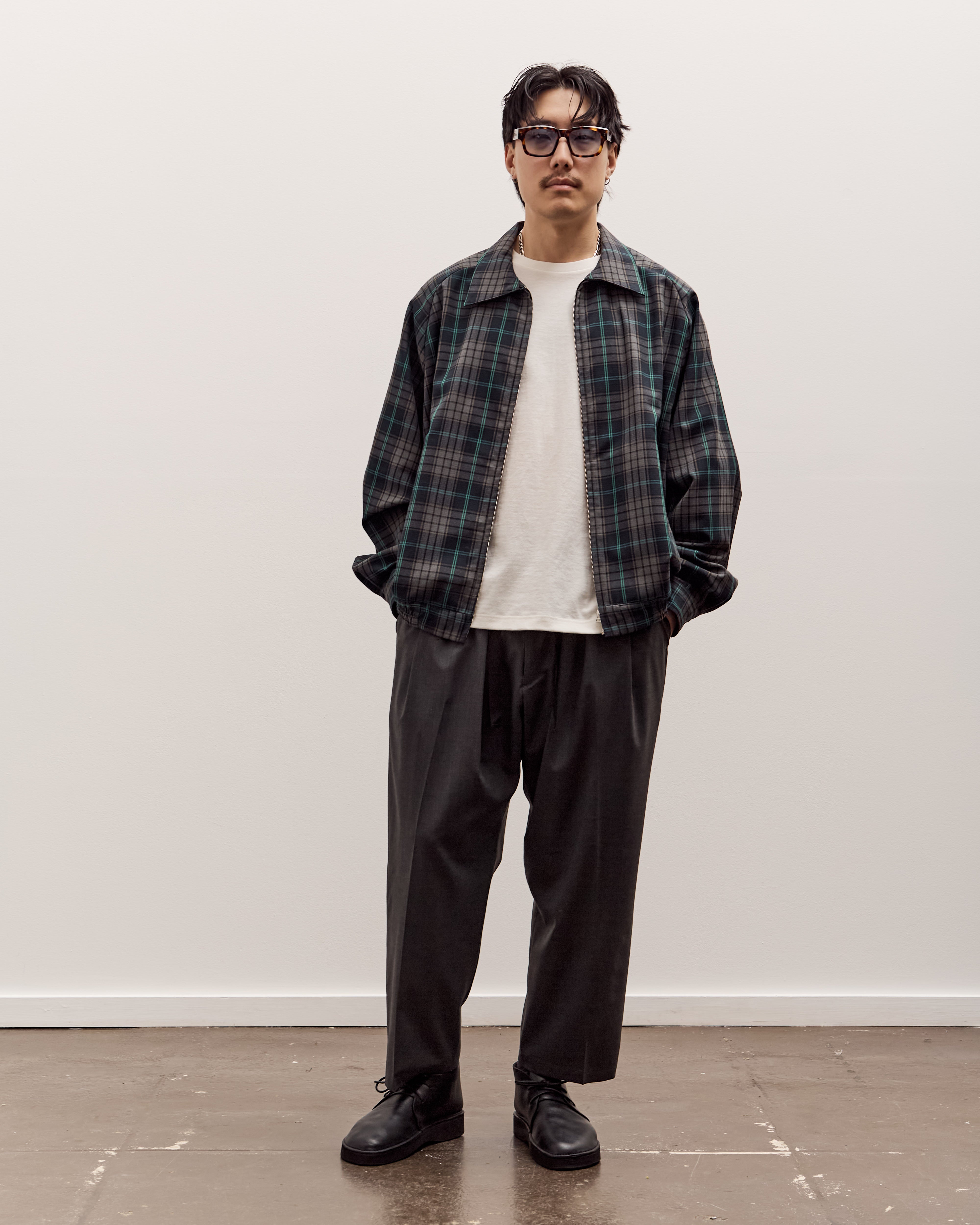 Sillage Baggy Trousers, Anthracite – Glasswing