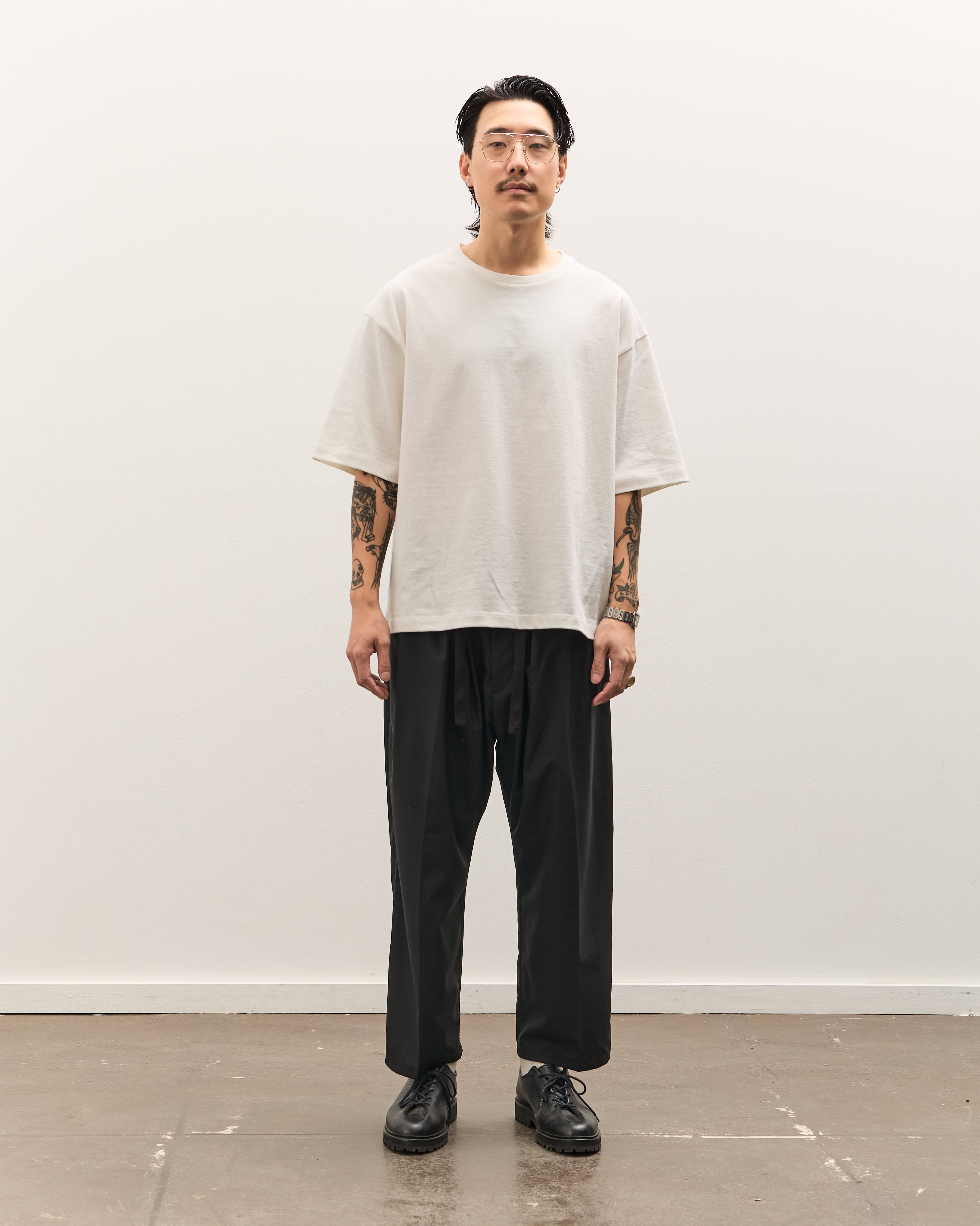 Sillage Baggy Trousers, Black – Glasswing