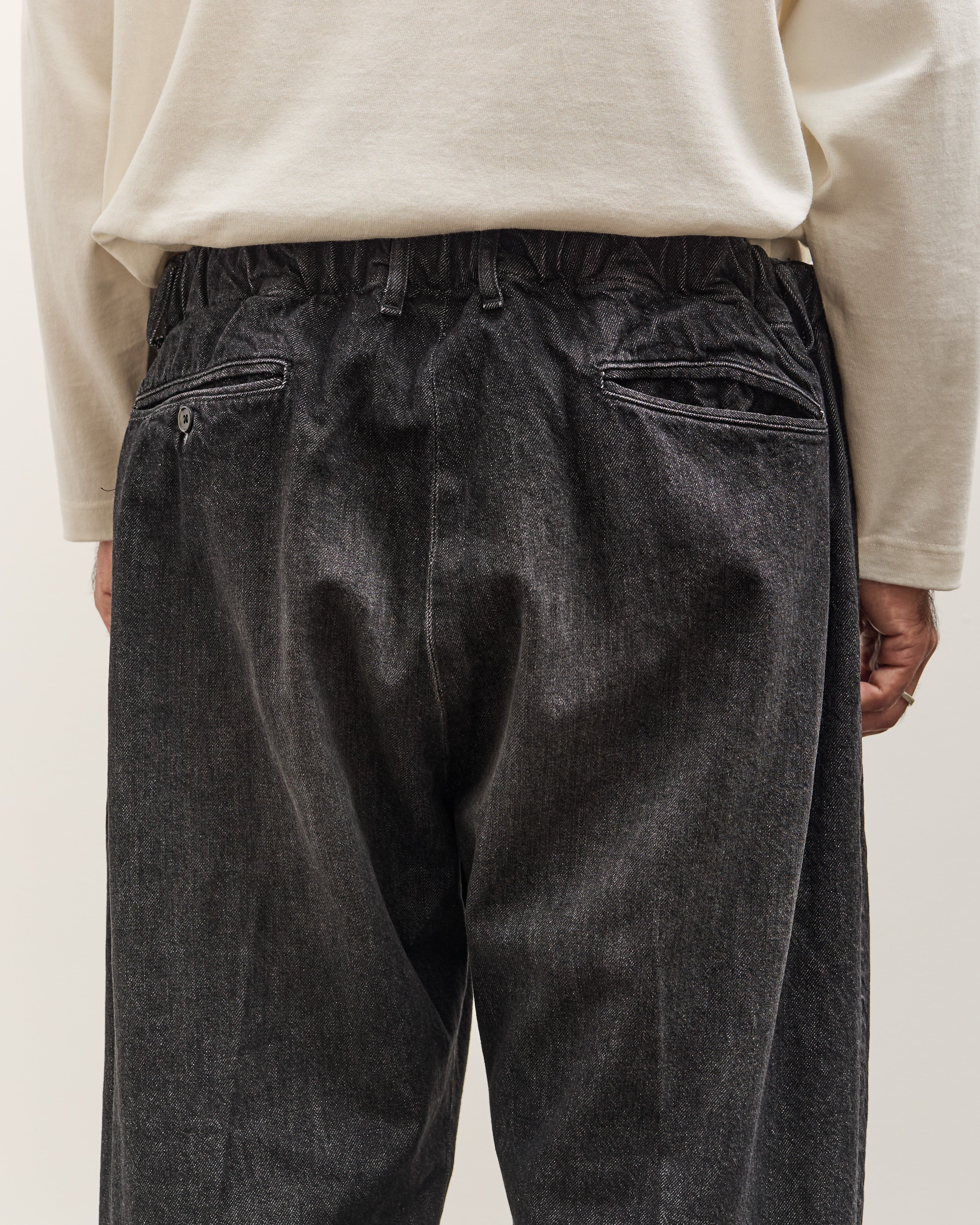 【期間限定価格】sillage baggy trousers black Sillage / baggy trousers black – CASDAY / キャスデイ