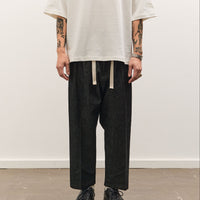 Sillage Baggy Trousers, Black Denim One Wash