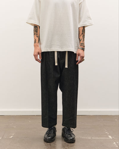 Sillage Baggy Trousers, Black Denim One Wash