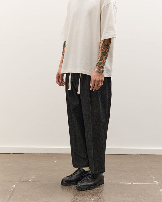 Sillage Baggy Trousers, Black Denim One Wash