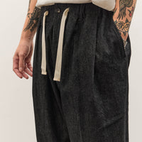 Sillage Baggy Trousers, Black Denim One Wash