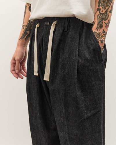 Sillage Baggy Trousers, Black Denim One Wash