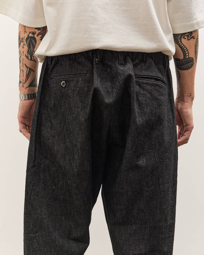 Sillage Baggy Trousers, Black Denim One Wash