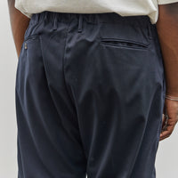 Sillage Baggy Trousers, Navy Twill