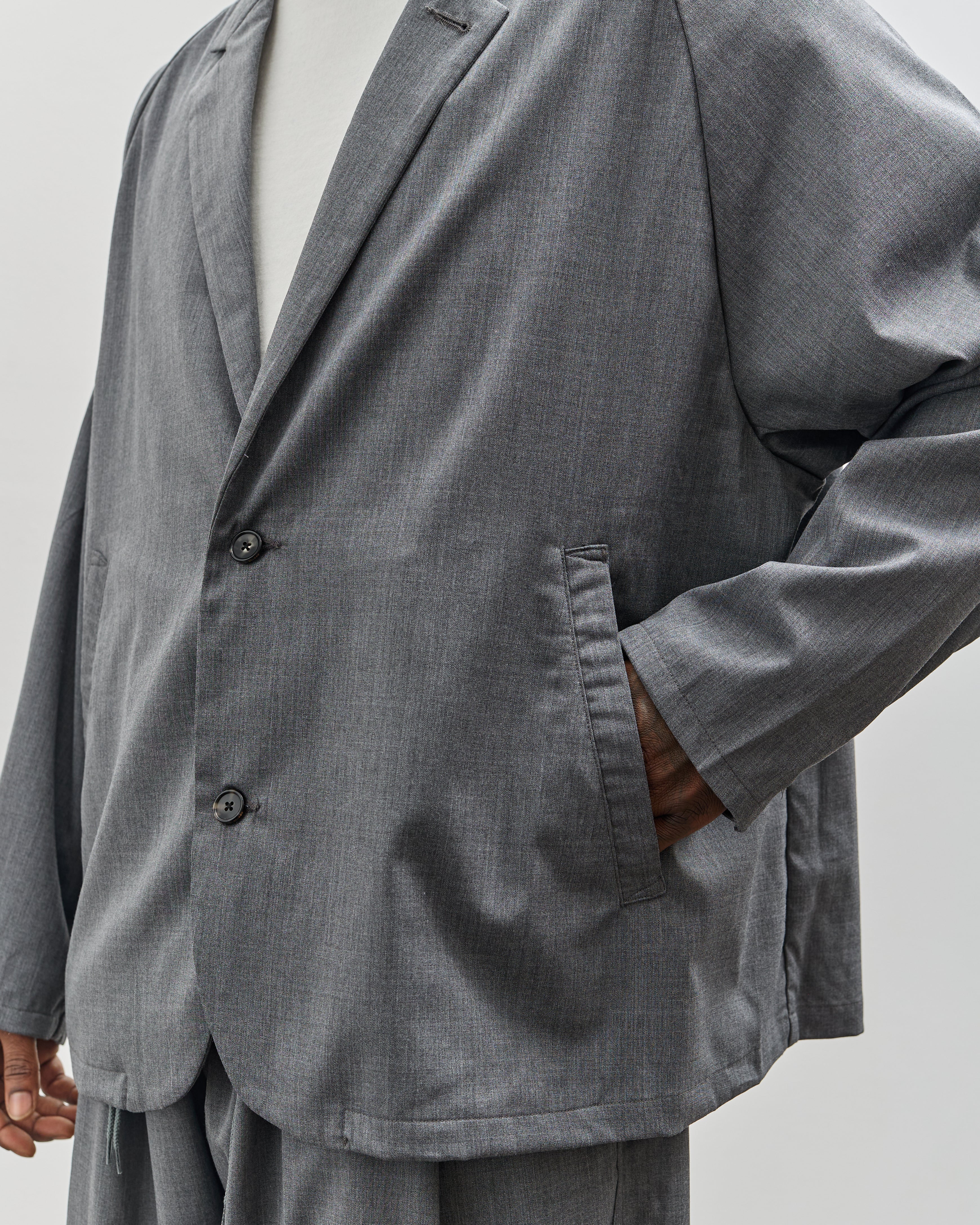 Sillage Blazer, Grey Twill – Glasswing