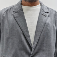 Sillage Blazer, Grey Twill