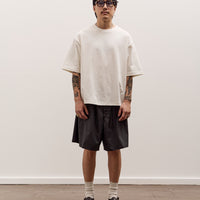 Sillage Circular Fatigue Short Pants, Back Satin Anthracite
