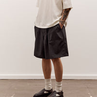 Sillage Circular Fatigue Short Pants, Back Satin Anthracite