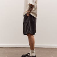 Sillage Circular Fatigue Short Pants, Back Satin Anthracite