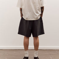 Sillage Circular Fatigue Short Pants, Back Satin Anthracite