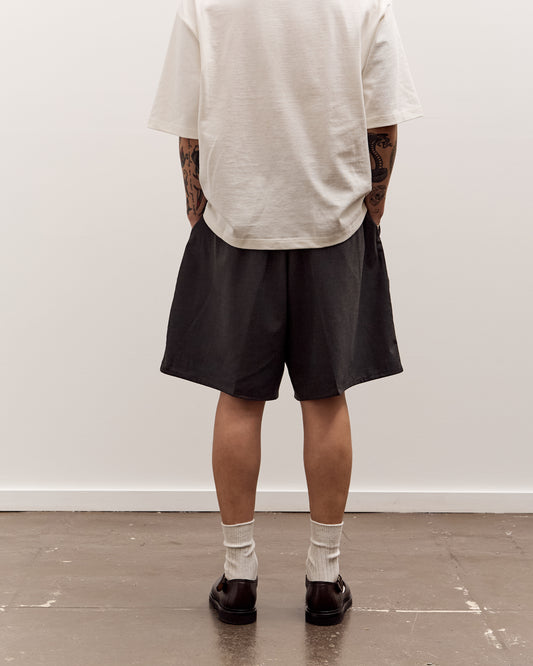 Sillage Circular Fatigue Short Pants, Back Satin Anthracite