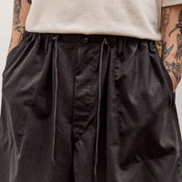 Sillage Circular Fatigue Short Pants, Back Satin Anthracite
