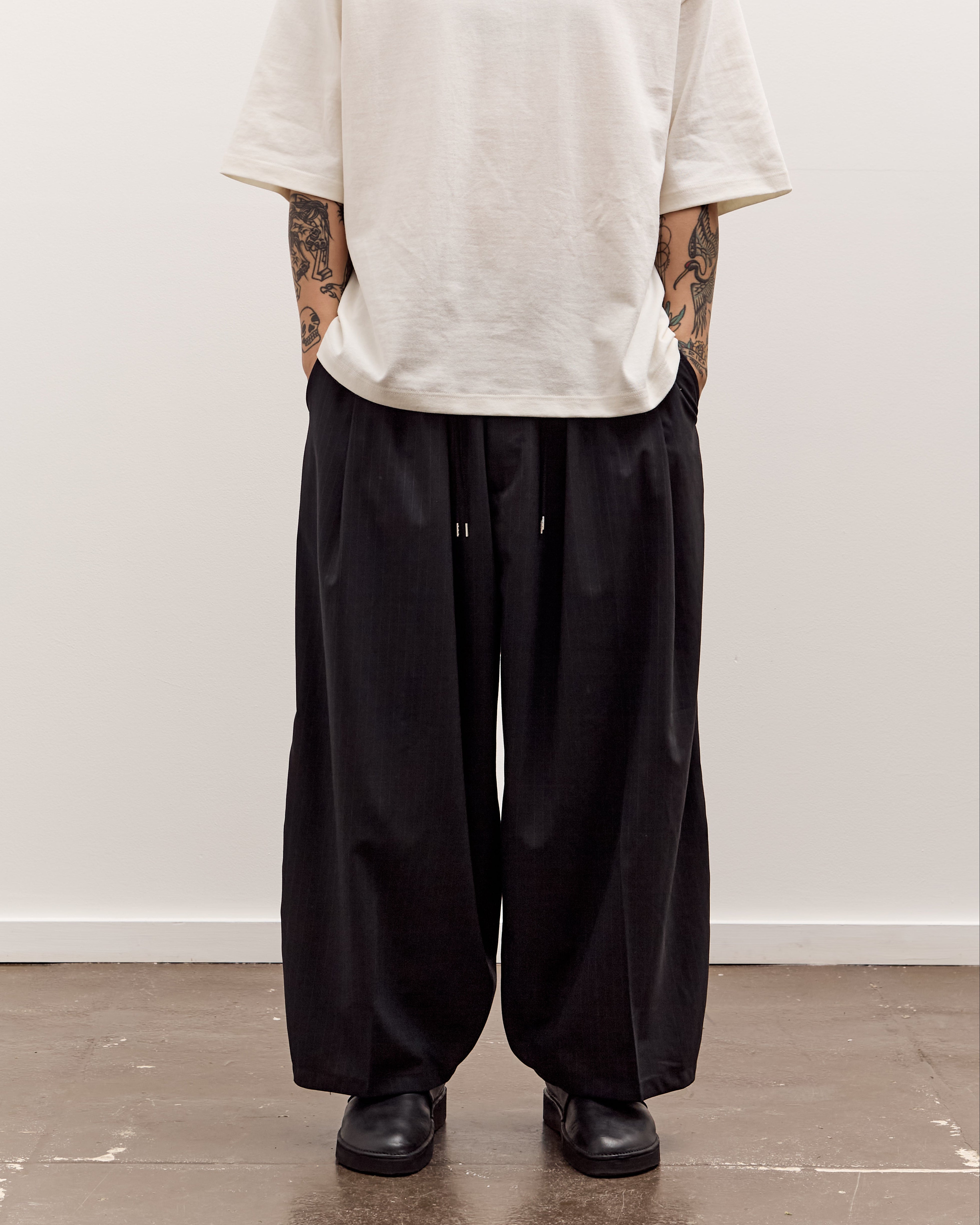パンツ sillage circular sort pant Sillage Circular Pants, Black Stripe – Glasswing