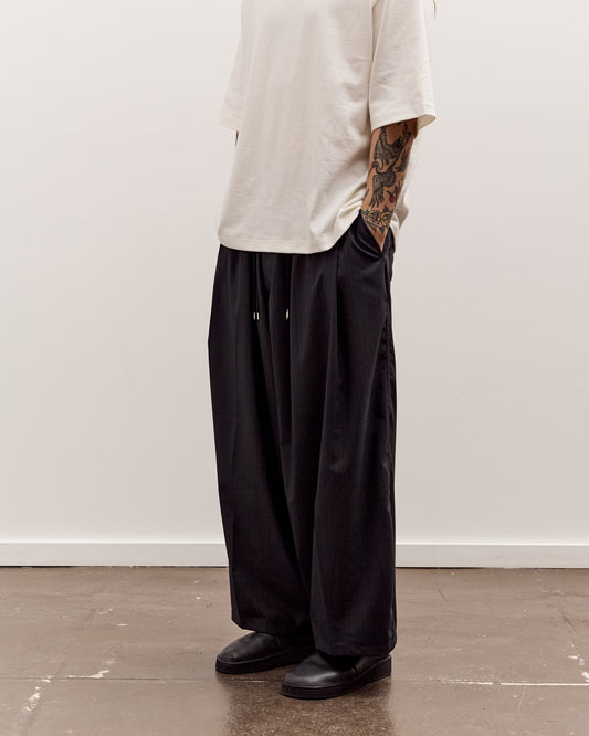 Sillage Circular Pants, Black Stripe