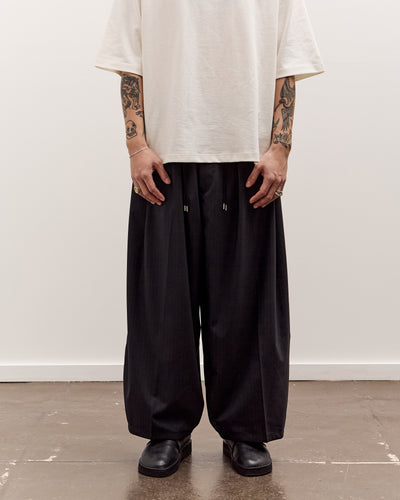Sillage Circular Pants, Black Stripe