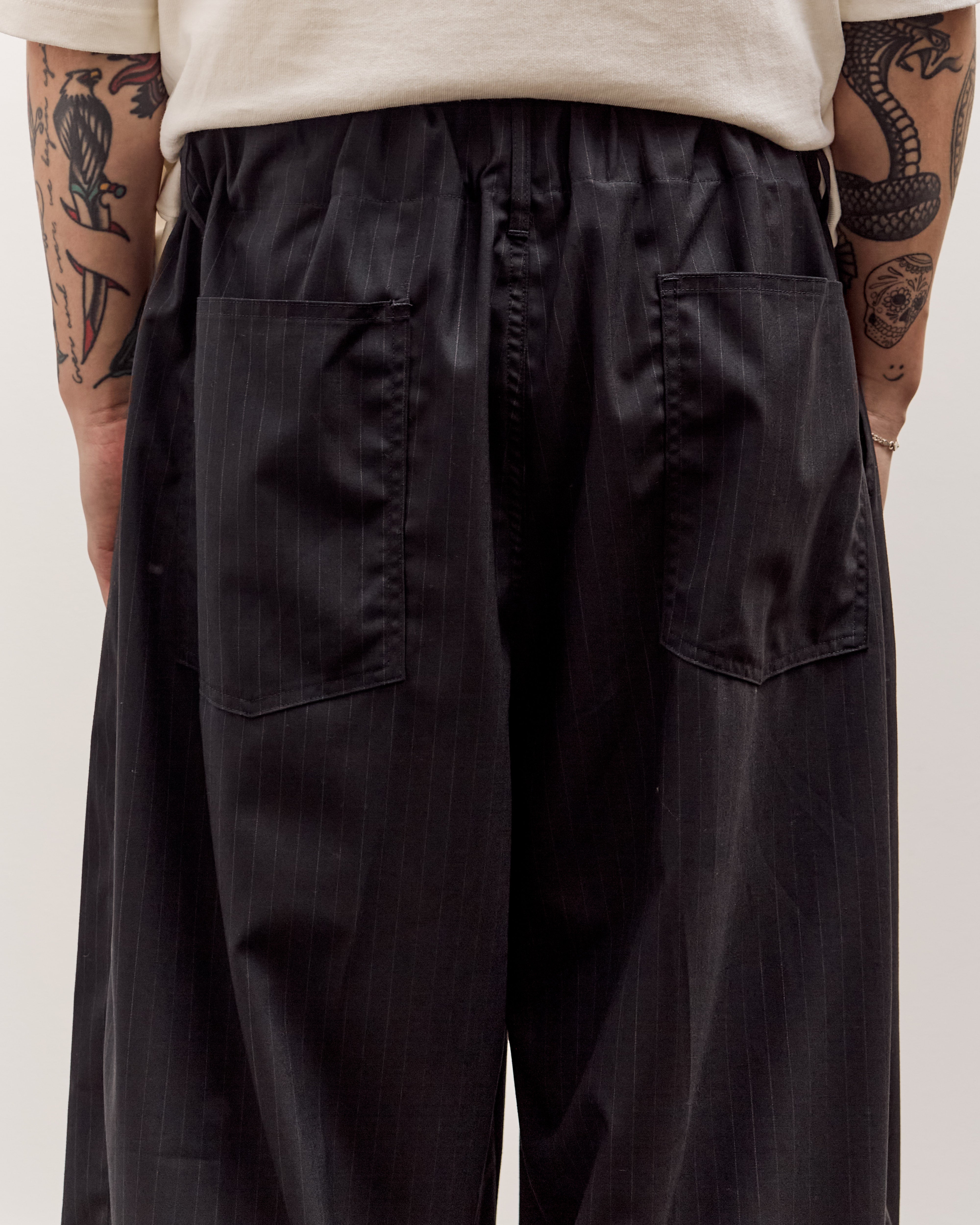 Circular Pants, Black Stripe – Glasswing